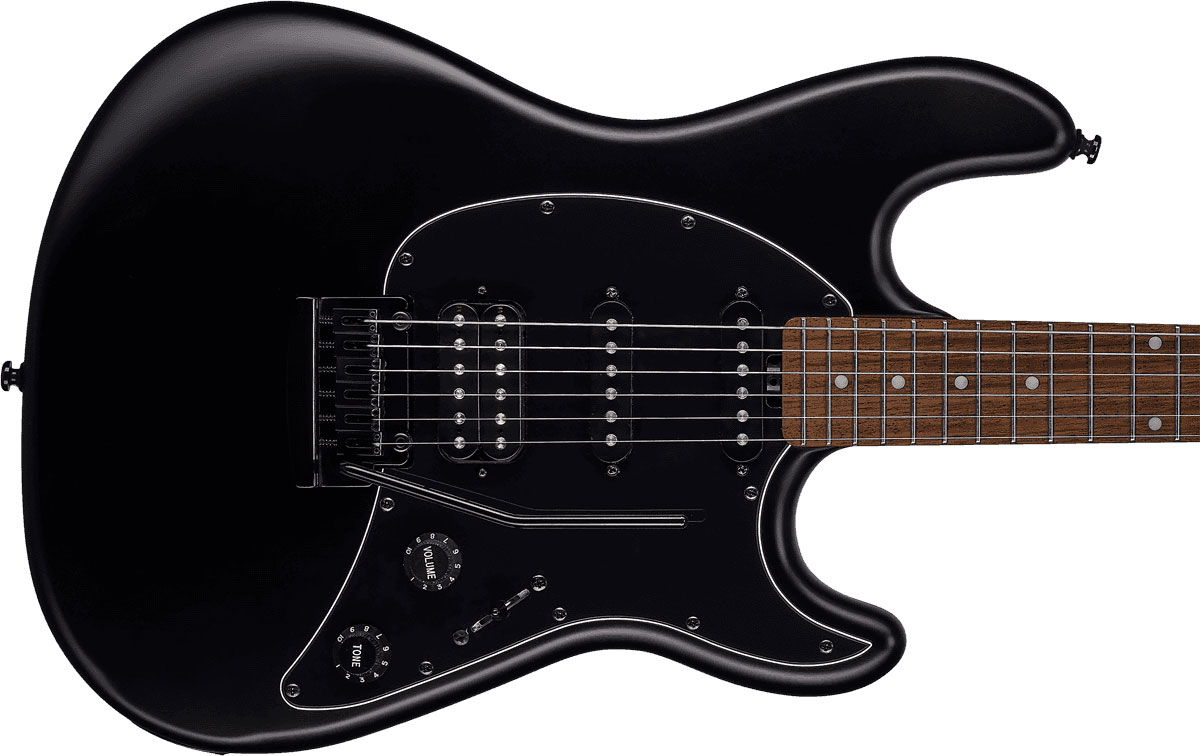 Sterling By Musicman Cutlass Ct30 Hss Trem Lau - Stealth Black - Guitare Électrique Forme Str - Variation 2