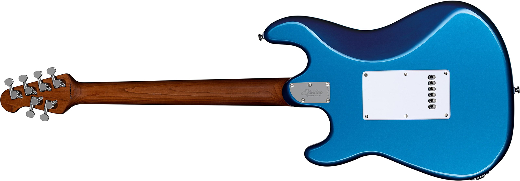 Sterling By Musicman Cutlass Ct50sss 3s Trem Rw - Toluca Lake Blue - Guitare Électrique Forme Str - Variation 1