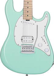 Guitare électrique voyage Sterling by musicman Cutlass Short Scale CT30SSHS - Mint green