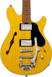 Guitare électrique signature Sterling by musicman James Valentine JV60CB Bigsby - Butterscotch
