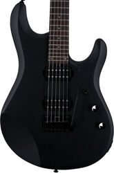 Guitare électrique forme str Sterling by musicman John Petrucci JP60 - Stealth black