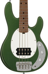 Basse électrique solid body Sterling by musicman Stingray Short Scale RAYSS4 (MN) - Charging Green