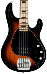 Basse électrique solid body Sterling by musicman StingRay 5 Sub Series - vintage sunburst
