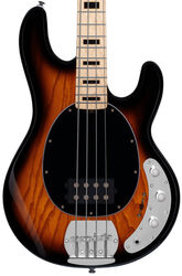 Basse électrique solid body Sterling by musicman StingRay 4 Sub Series - vintage sunburst