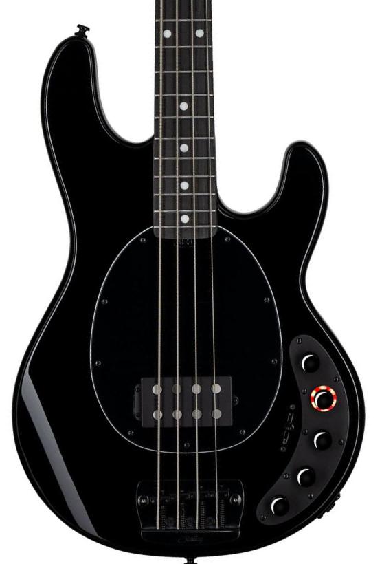 Basse électrique solid body Sterling by musicman Darkray - Full black