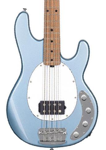 Basse électrique solid body Sterling by musicman Stingray Ray34 (MN) - Firemist silver