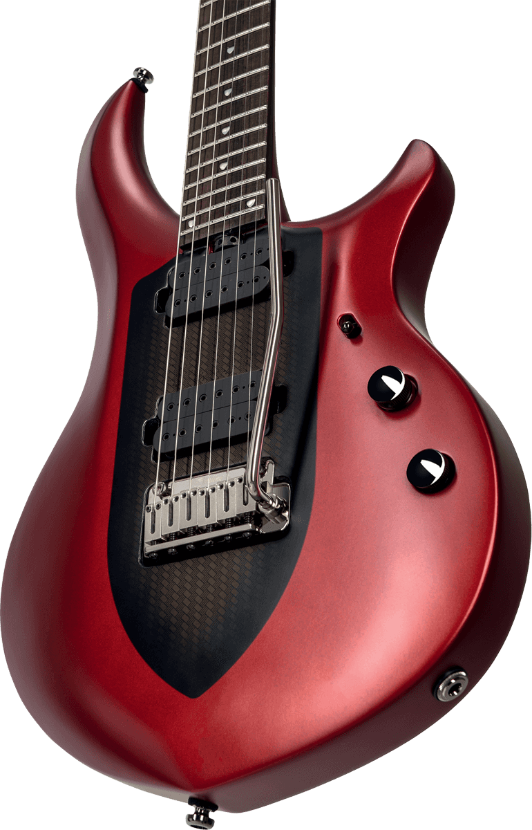 Sterling By Musicman John Petrucci Majesty Maj100 Signature Hh Trem Rw - Ice Crimson Red - Guitare Électrique Signature - Variation 4