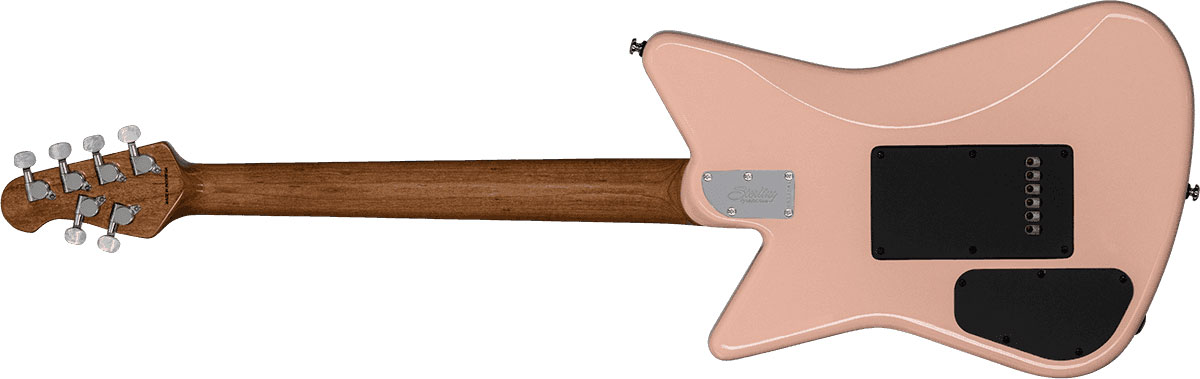 Sterling By Musicman Mariposa Hh Trem Rw - Pueblo Pink - Guitare Électrique RÉtro Rock - Variation 1