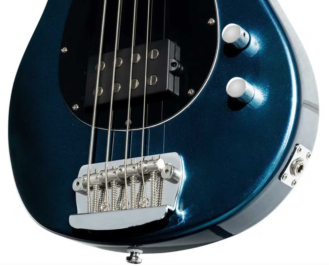 Sterling By Musicman Sterling Sb14 Ltd 1h Rw - Blue Pearl - Basse Électrique Solid Body - Variation 3