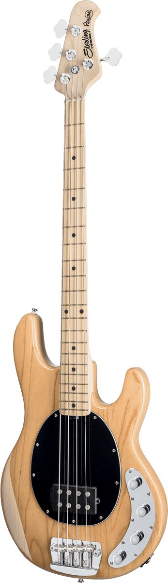 Sterling By Musicman Stingray Ray34 Active Mn - Natural - Basse Électrique Solid Body - Variation 2