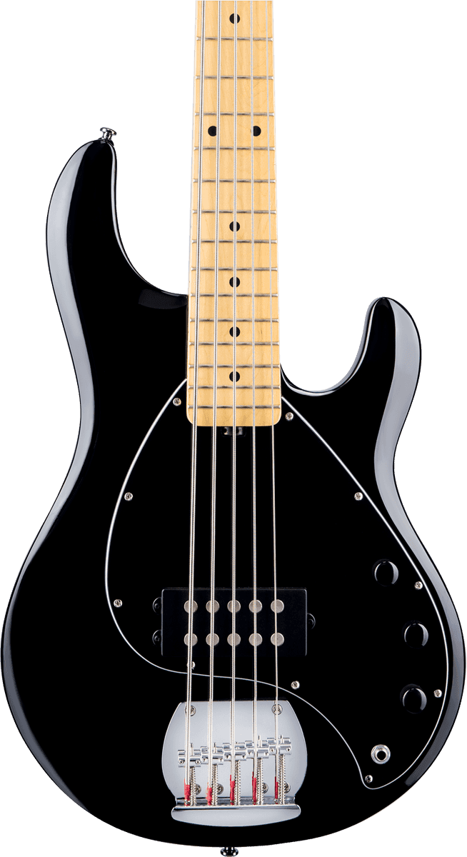 Sterling By Musicman Sub Ray5 5-cordes Active Mn - Black - Basse Électrique Solid Body - Variation 1