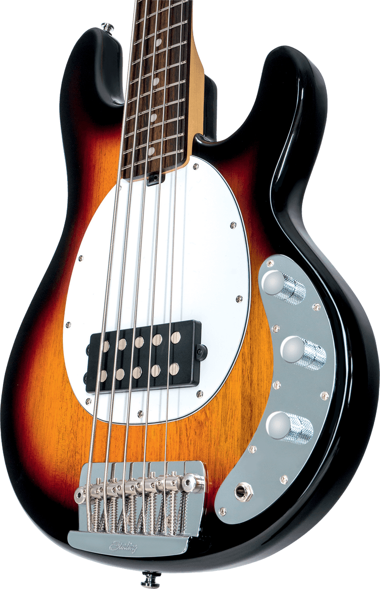 Sterling By Musicman Ray25 Classic - 3 Tone Sunburst - Basse Électrique Solid Body - Variation 4