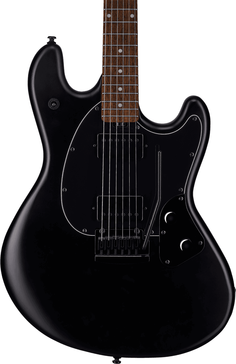 Sterling By Musicman Stingray Guitar Sr30 Hh Trem Lau - Stealth Black - Guitare Électrique Forme Str - Variation 2