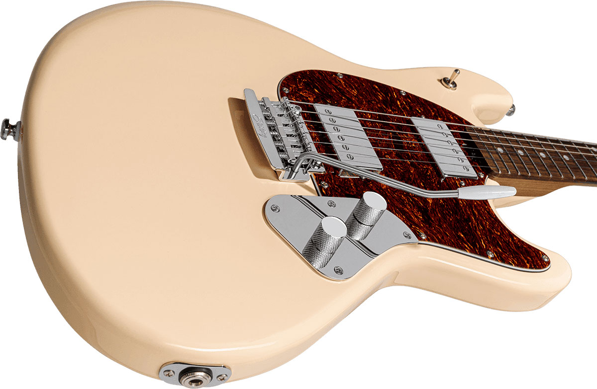 Sterling By Musicman Stingray Guitar Sr50 Hh Trem Rw - Buttermilk - Guitare Électrique Forme Str - Variation 2