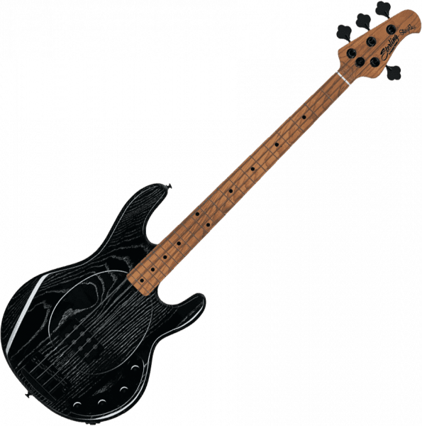 Basse électrique solid body Sterling by musicman StingRay Ray34 - Ash Black