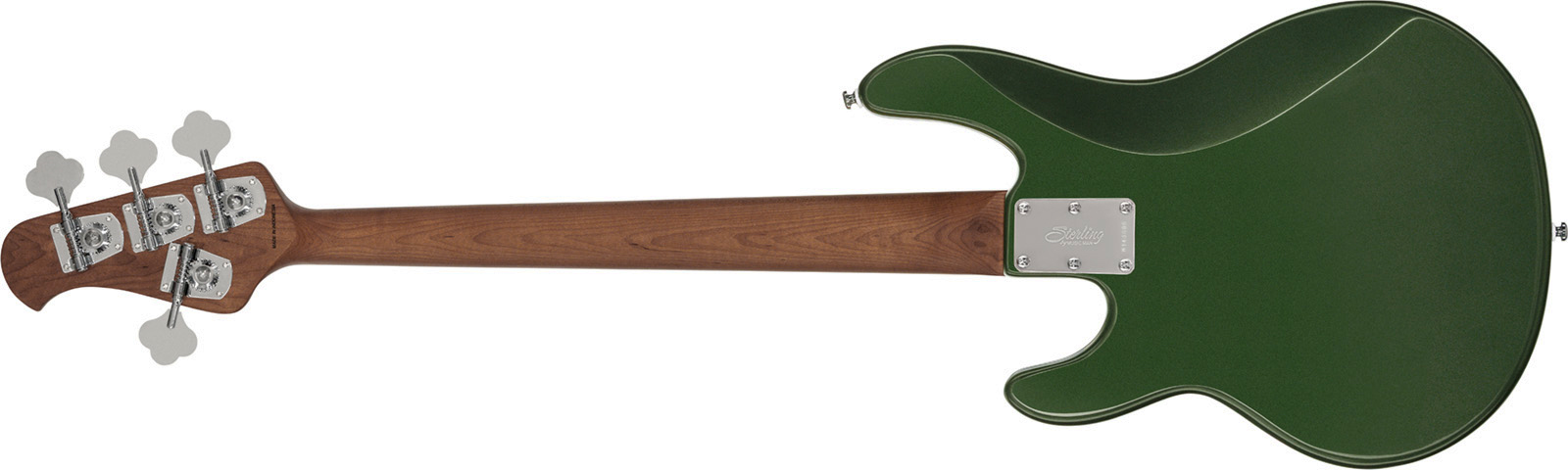 Sterling By Musicman Stingray Short Scale Rayss4 Shsc 1h Mn - Charging Green - Basse Électrique Solid Body - Variation 1
