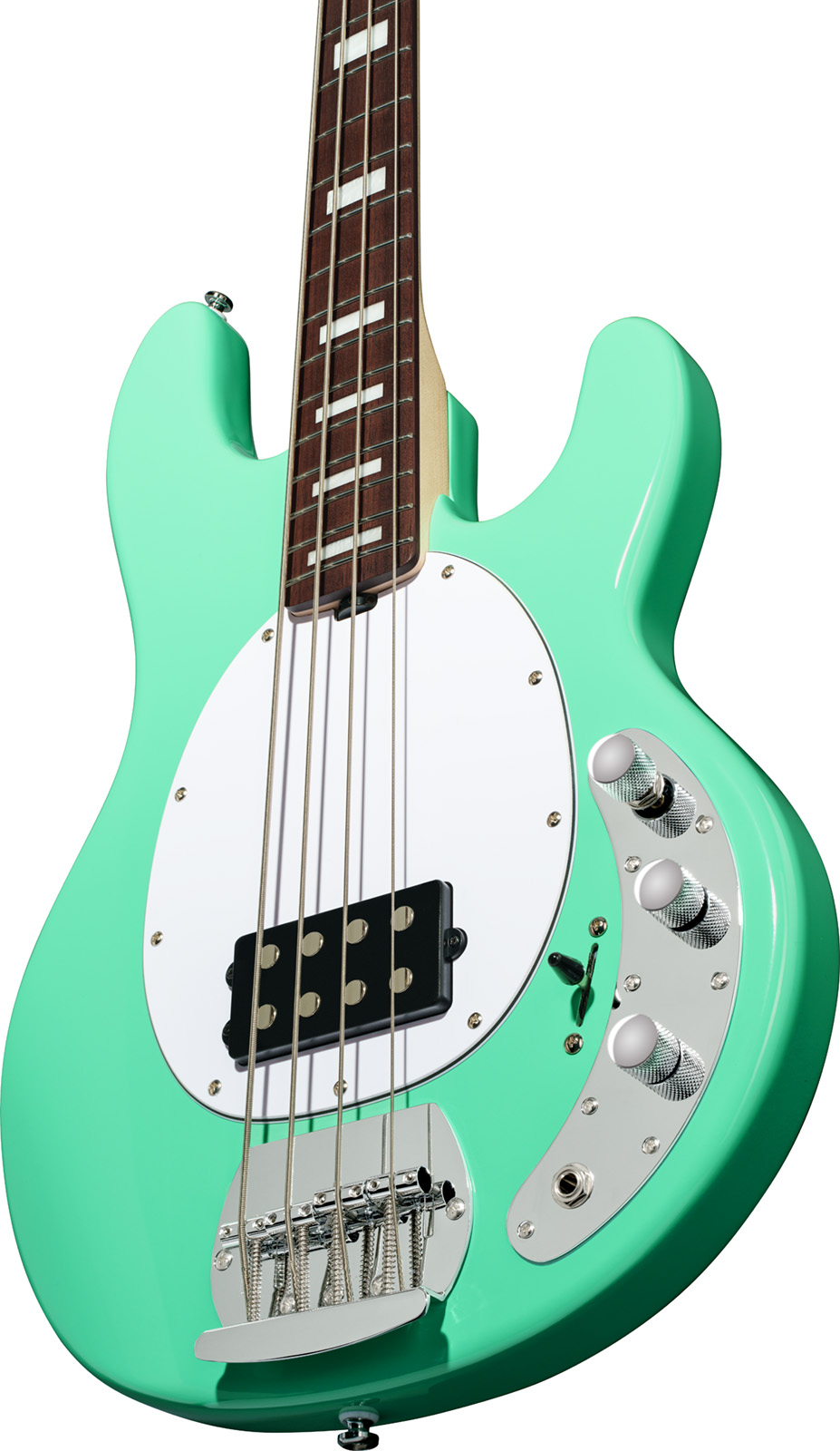 Sterling By Musicman Stingray4 Sub Series 1h Jat - Seafoam Green - Basse Électrique Solid Body - Variation 3
