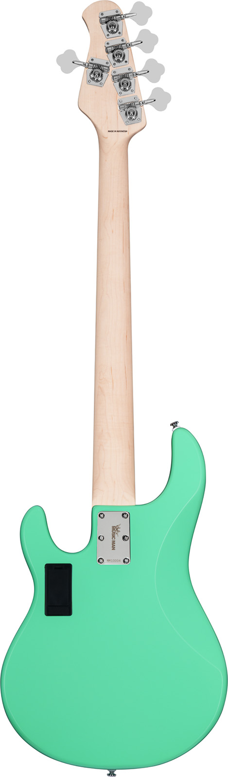 Sterling By Musicman Stingray4  5-cordes 1h Jat - Seafoam Green - Basse Électrique Solid Body - Variation 2