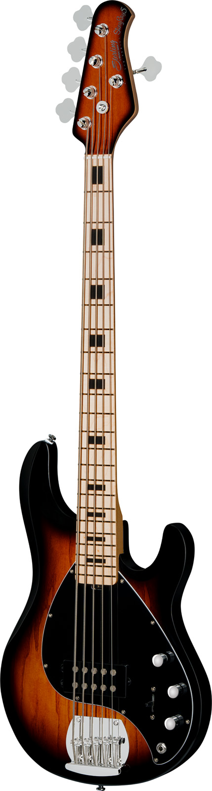 Sterling By Musicman Stingray4 5-cordes 1h Mn - Vintage Sunburst - Basse Électrique Solid Body - Variation 1