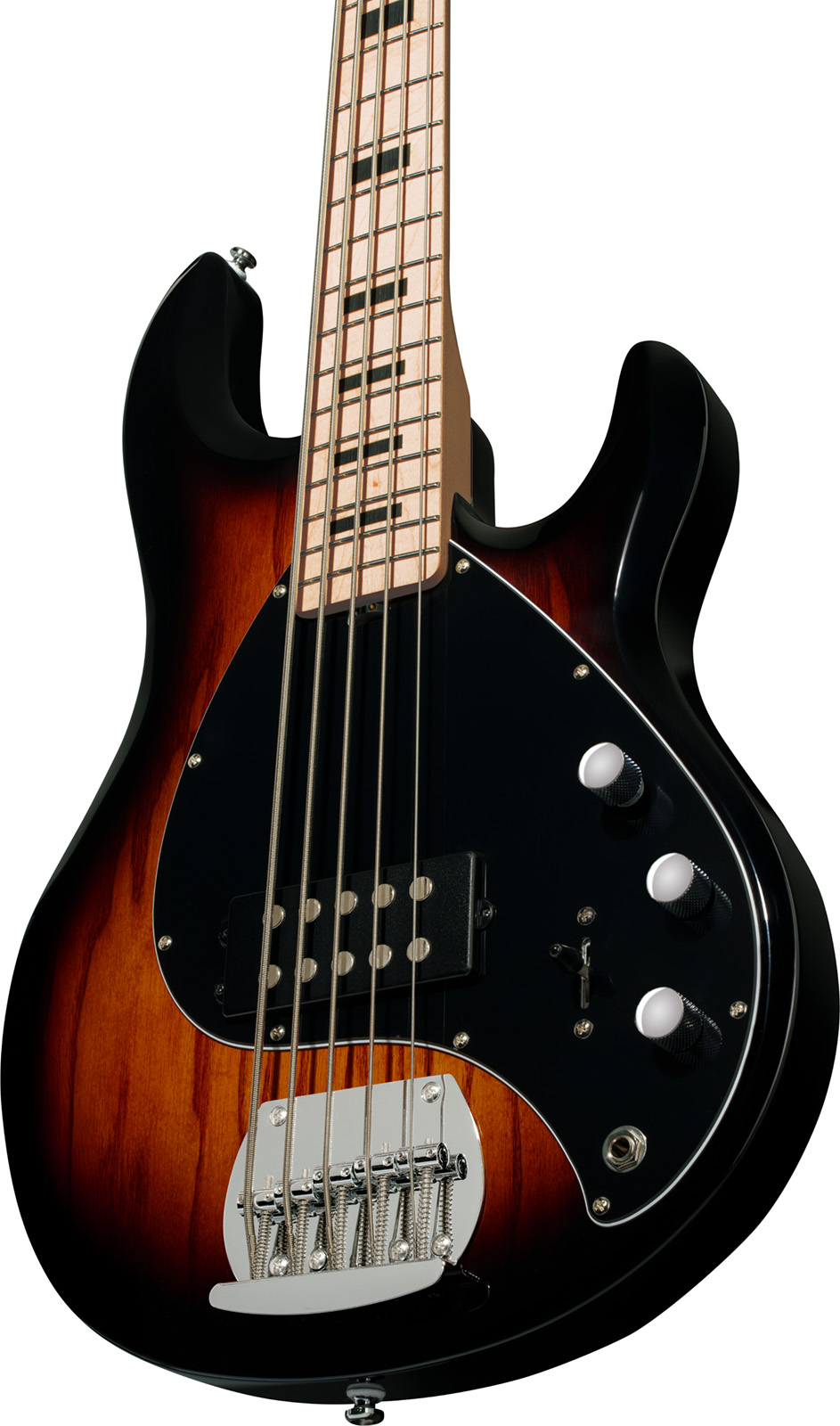 Sterling By Musicman Stingray4 5-cordes 1h Mn - Vintage Sunburst - Basse Électrique Solid Body - Variation 4