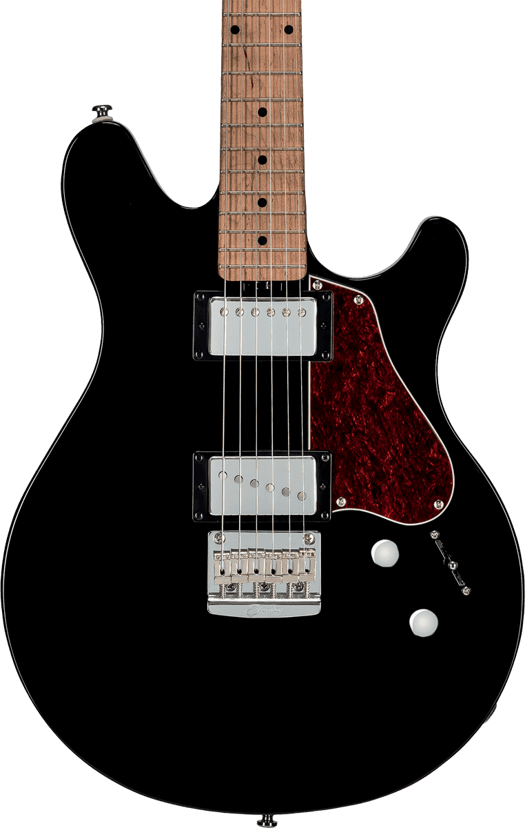 Sterling By Musicman James Valentine Jv60 Signature Hh Ht Mn - Black - Guitare Électrique Signature - Variation 2