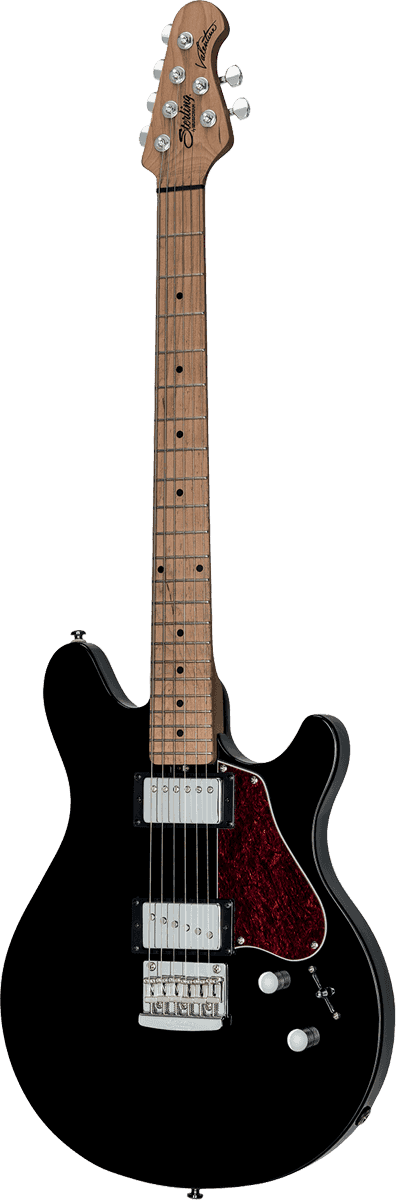 Sterling By Musicman James Valentine Jv60 Signature Hh Ht Mn - Black - Guitare Électrique Signature - Variation 3