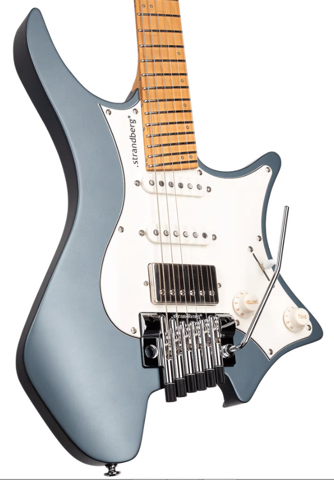 Strandberg Boden Classic Nx 6 Hss Trem Mn - Malta Blue - Guitare Électrique Multi-scale - Variation 3