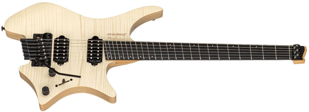 Strandberg Boden Prog Nx 6c Multiscale 2h Ht Ric - Natural Flame - Guitare Électrique Multi-scale - Variation 1