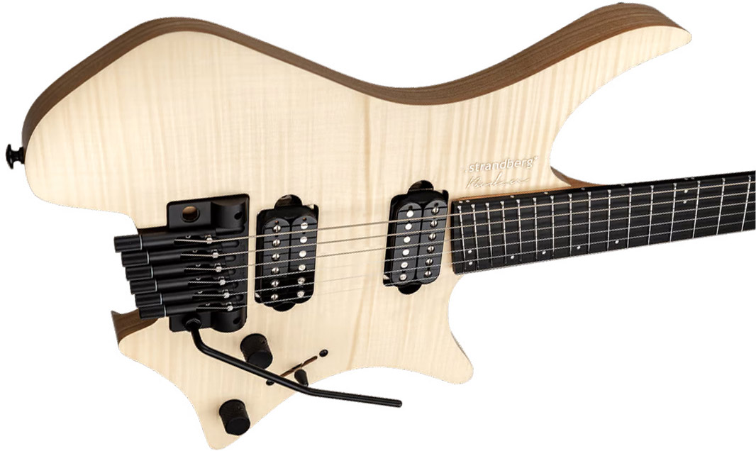 Strandberg Boden Prog Nx 6c Multiscale 2h Ht Ric - Natural Flame - Guitare Électrique Multi-scale - Variation 4