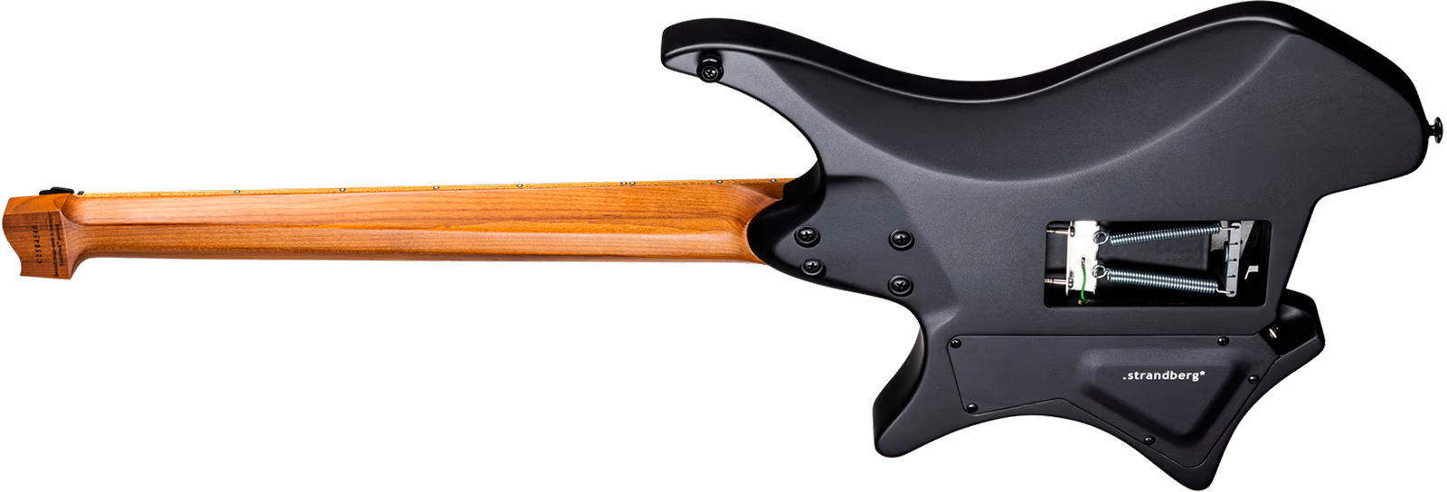 Strandberg Boden Standard N2.6t 6c 2h Trem Mn - Black Satin Metallic - Guitare Électrique Multi-scale - Variation 1