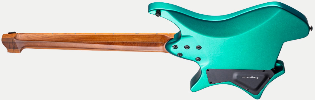 Strandberg Boden Standard N2.7 7c Multiscale 2h Seymour Duncan Ht Mn - Transformative Teal Metallic - Guitare Électrique Multi-scale - Variation 1