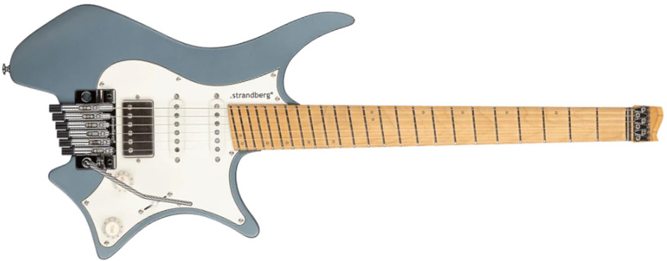 Strandberg Boden Classic Nx 6 Hss Trem Mn - Malta Blue - Guitare Électrique Multi-scale - Main picture