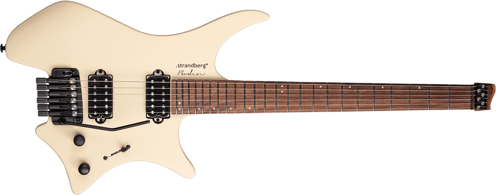 Strandberg Boden Essential 6 Tremolo 2h Trem Rw - Dune - Guitare Électrique MÉtal - Main picture