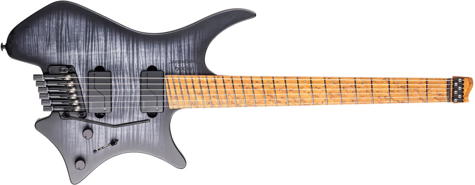 Strandberg Boden Original N2.6t 6c 2h Fishman Fluence Trem Mn - Black Denim Burst Satin - Guitare Électrique Multi-scale - Main picture