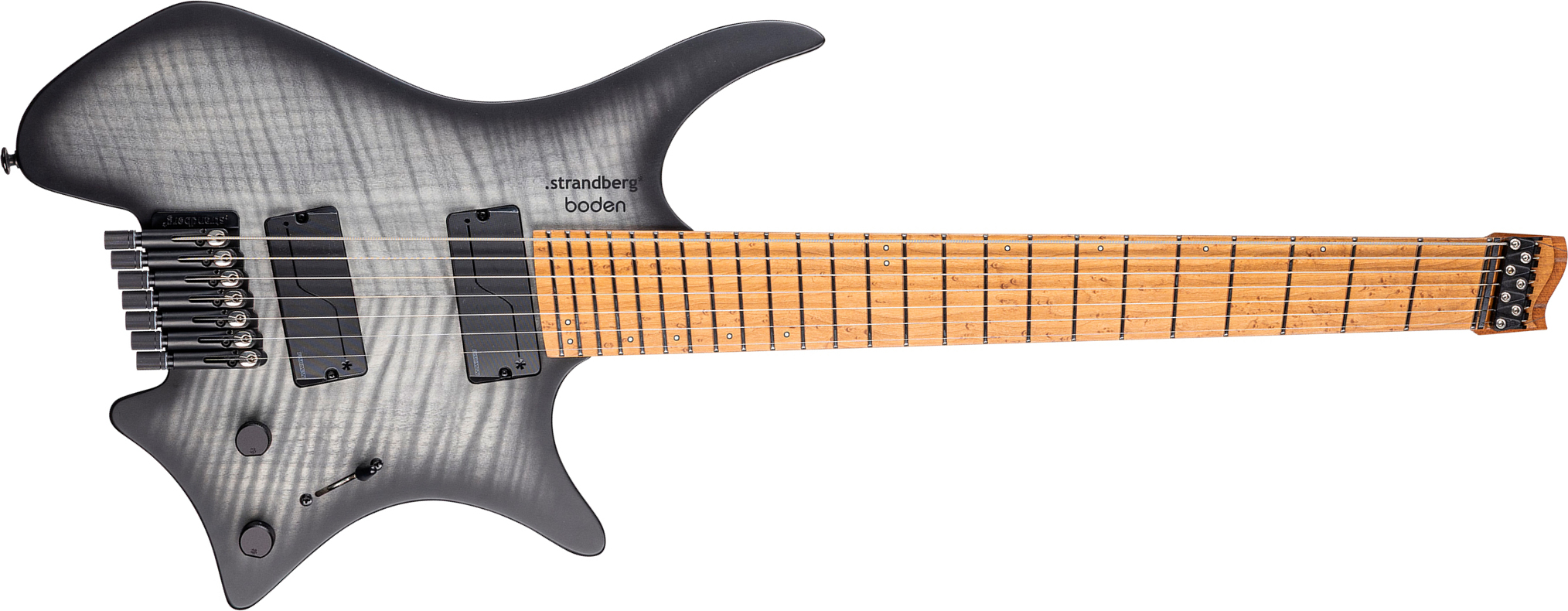 Strandberg Boden Original N2.7 7c 2h Fishman Fluence Ht Mn - Black Denim Burst Satin - Guitare Électrique Multi-scale - Main picture