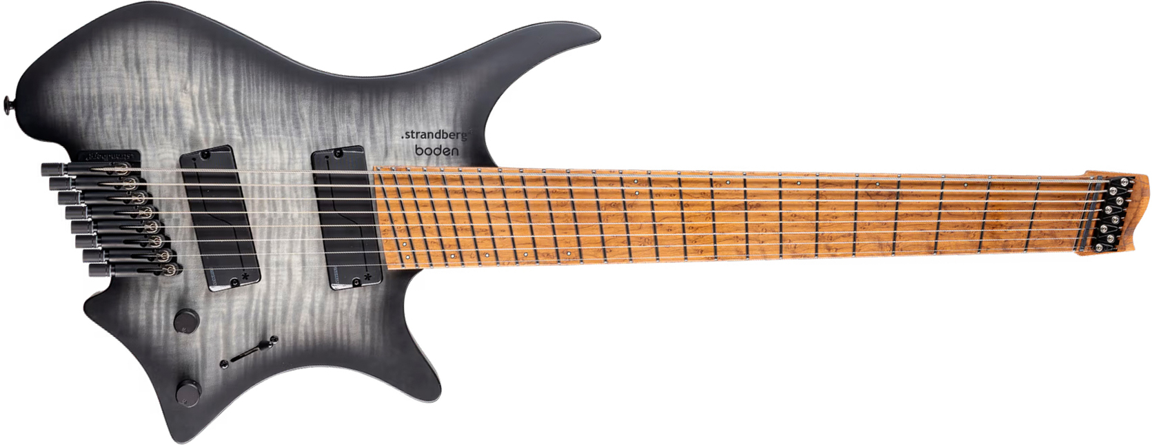 Strandberg Boden Original N2.8 8c 2h Fishman Fluence Ht Mn - Black Denim Burst Satin - Guitare Électrique Multi-scale - Main picture