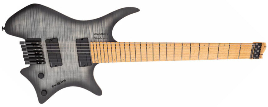 Strandberg Boden Original Nx 7c Multiscale 2h Fishman Fluence Modern Ht Mn - Charcoal Black - Guitare Électrique Multi-scale - Main picture