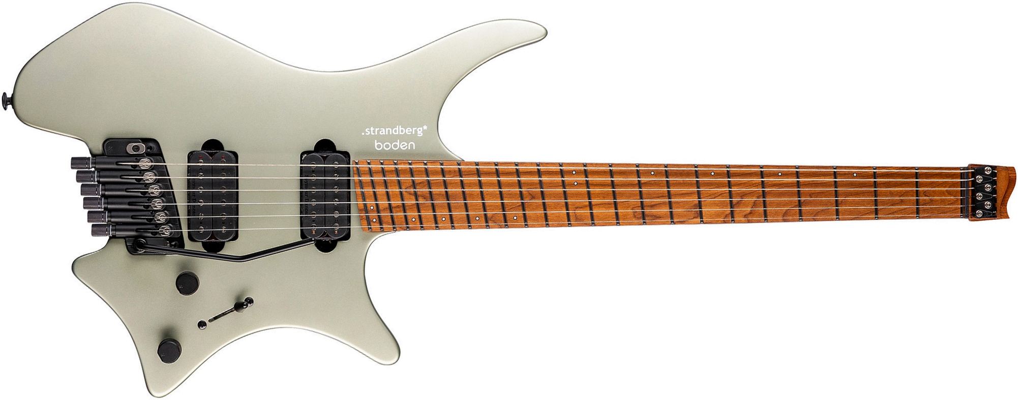 Strandberg Boden Standard N2.6t 6c 2h Seymour Duncan Trem Mn - Shoreline Mist Metallic - Guitare Électrique Multi-scale - Main picture