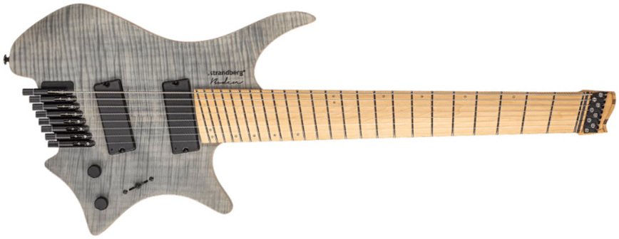 Strandberg Boden Standard Nx 8c Multiscale 2h Ht Mn - Charcoal - Guitare Électrique Multi-scale - Main picture