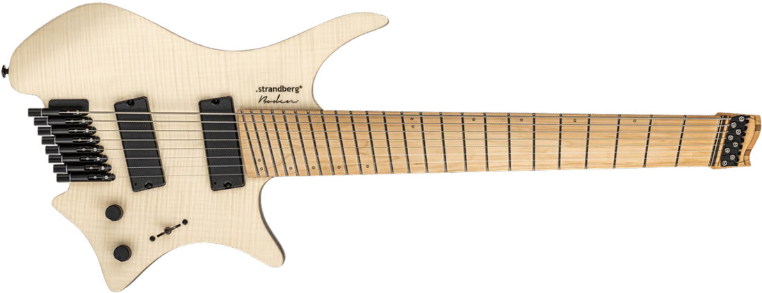 Strandberg Boden Standard Nx 8c Multiscale 2h Ht Mn - Natural - Guitare Électrique Multi-scale - Main picture