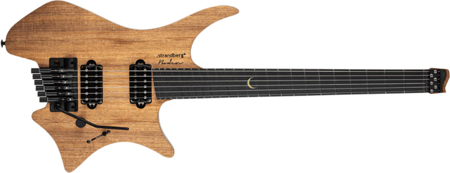 Strandberg Plini Edition Boden Prog Nx6 2h Trem Eb - Natural - Guitare Électrique Multi-scale - Main picture