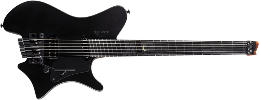 Strandberg Plini Edition Salen Nx6 Multiscale Hs Trem Ebo - Black Granite Satin - Guitare Électrique Multi-scale - Main picture