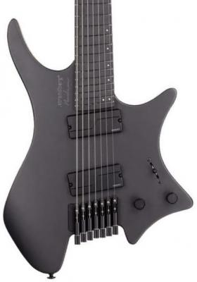 Guitare électrique multi-scale Strandberg Boden Metal NX 7 - Black granite