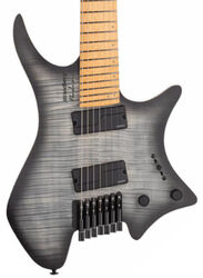 Guitare électrique multi-scale Strandberg Boden Original NX 7-String - Charcoal black