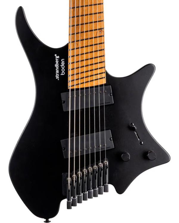 Boden Standard N2.7 8-String - black satin metallic