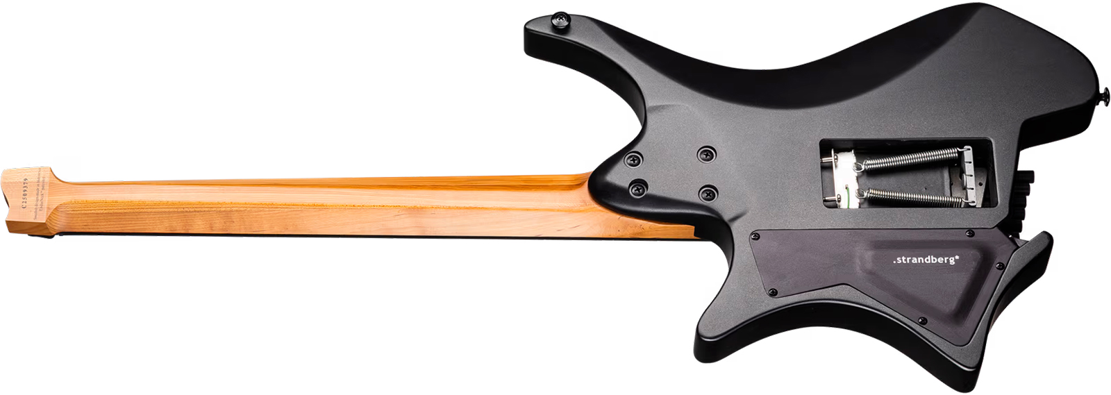 Strandberg Plini Edition Boden N2.6t 2h Fishman Fluence Trem Ebo - Black Satin Metallic - Guitare Électrique Multi-scale - Variation 2