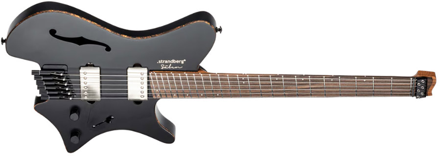 Strandberg Salen Jazz Nx 6c 2h Ht Rw - Black - Guitare Électrique Multi-scale - Variation 1