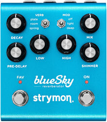 Pédale reverb / delay / echo Strymon BlueSky Reverberator V2