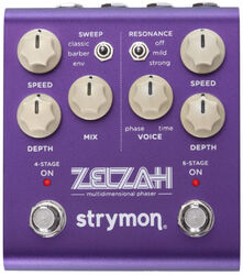 Pédale chorus / flanger / phaser / tremolo Strymon Zelzah Multidimensional Phaser