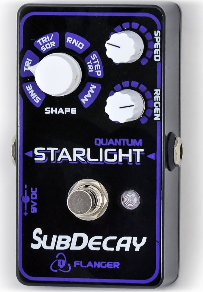 Subdecay Starlight Quantum - PÉdale Chorus / Flanger / Phaser / Tremolo - Main picture